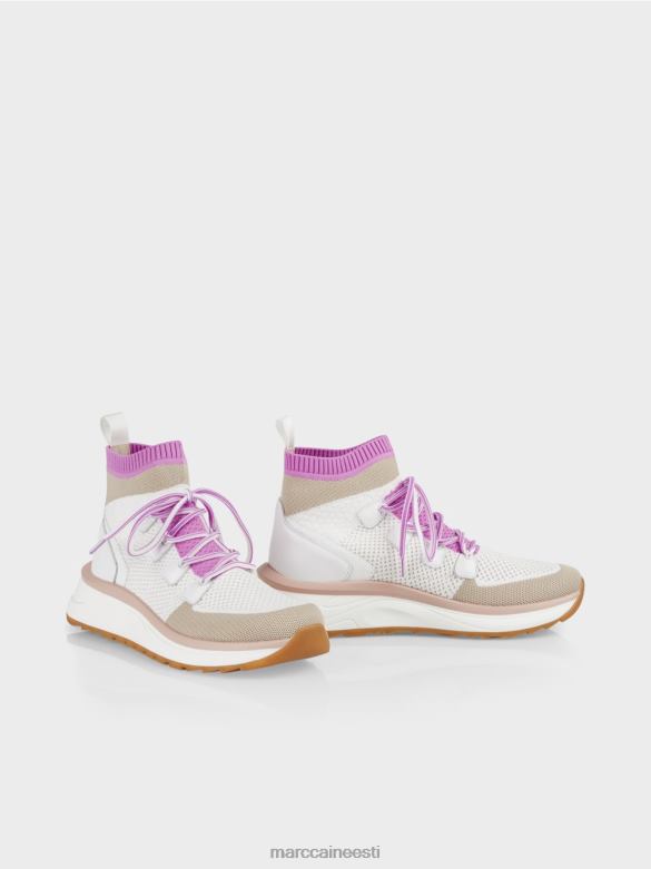 Marc Cain jalatsid keskmise lõikega silmkoelised kingad J8DT1648 hele lavendel