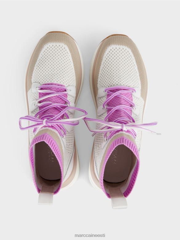 Marc Cain jalatsid keskmise lõikega silmkoelised kingad J8DT1648 hele lavendel