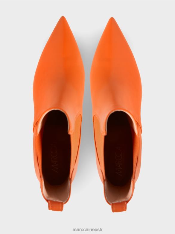 Marc Cain jalatsid pitsist poolsaapad vahetükiga J8DT1569 särav korall