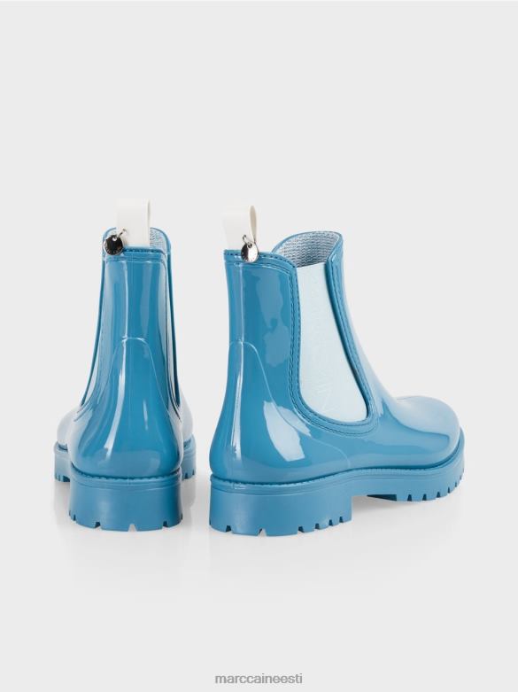 Marc Cain jalatsid profiiltallaga kummist chelsea saapad J8DT1637 taevasinine