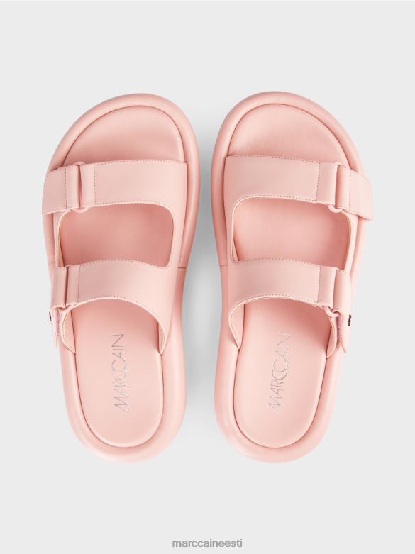Marc Cain jalatsid ümara tallaga sandaalid J8DT1608 kommid roosa
