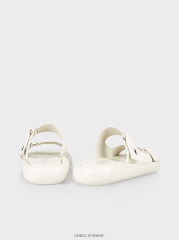 Marc Cain jalatsid ümara tallaga sandaalid J8DT1613 määrdunudvalge