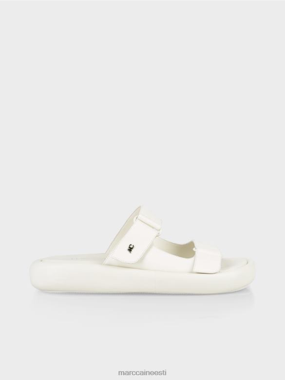 Marc Cain jalatsid ümara tallaga sandaalid J8DT1613 määrdunudvalge