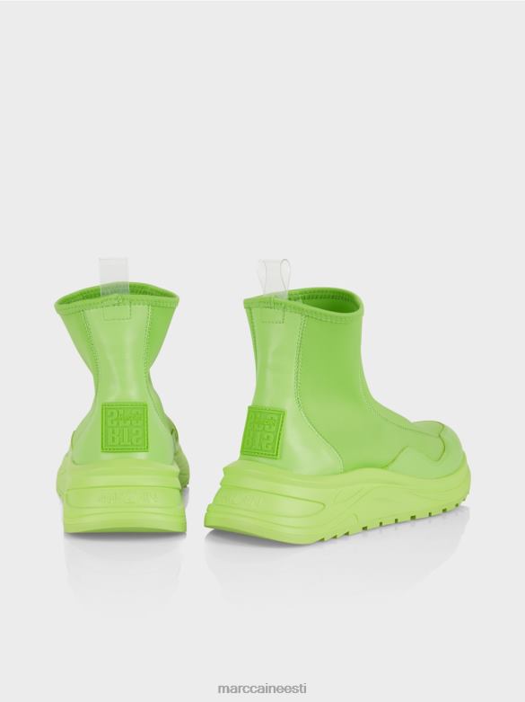 Marc Cain jalatsid keskmise lõikega tossud J8DT1583 särav šokeeriv roheline