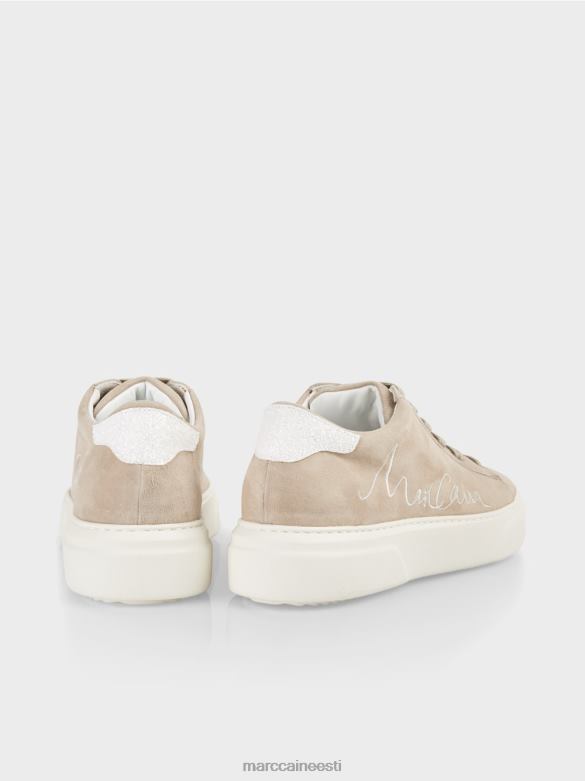 Marc Cain jalatsid seemisnahast nöörkingad J8DT1624 särav päevitus
