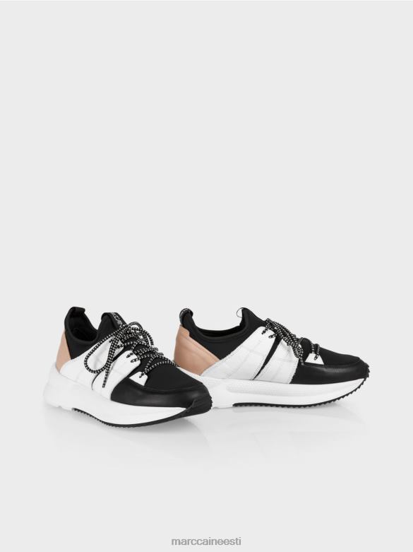 Marc Cain jalatsid segavärvides trenažöörid J8DT1623 valge