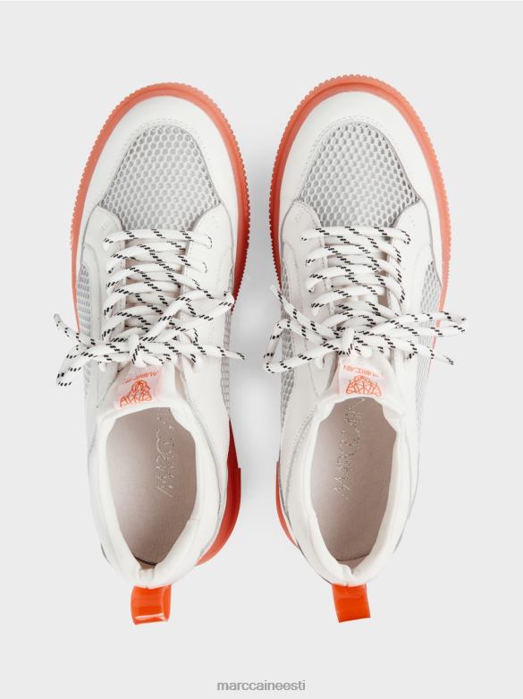 Marc Cain jalatsid sportlikud võrkdetailidega jalatsid J8DT1619 kerge terrakota