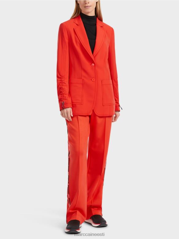 Marc Cain Riietus kohandatud bleiser J8DT157 campari