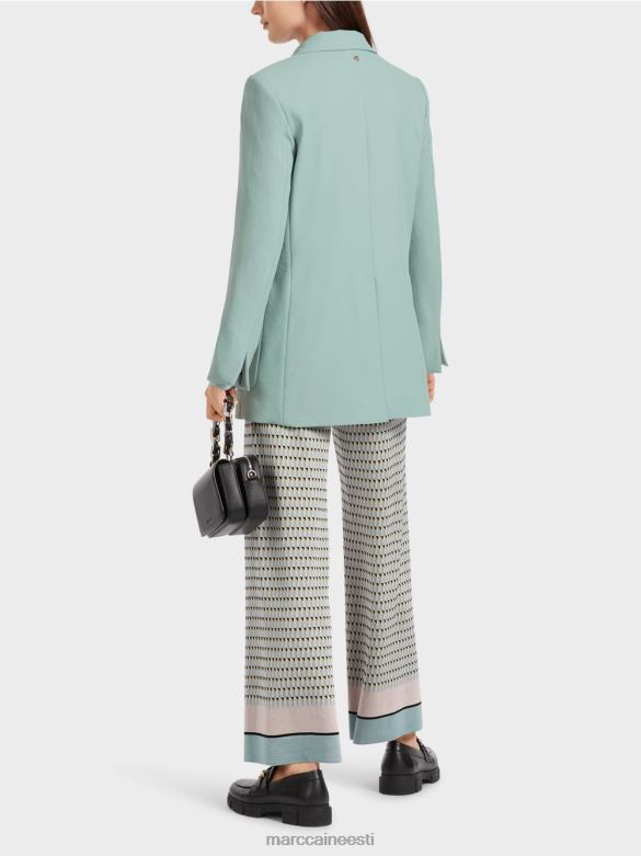 Marc Cain Riietus kortsus välimusega bleiser J8DT169 tume taevasinine