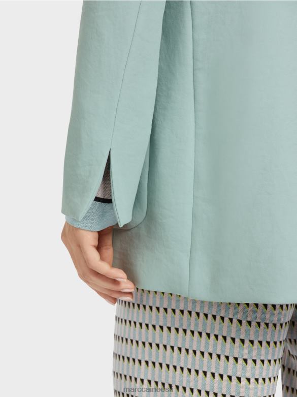 Marc Cain Riietus kortsus välimusega bleiser J8DT169 tume taevasinine