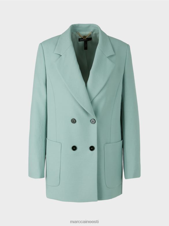 Marc Cain Riietus kortsus välimusega bleiser J8DT169 tume taevasinine