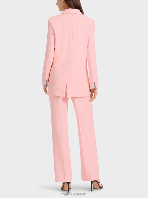 Marc Cain Riietus kortsus välimusega bleiser J8DT173 pehme puuderroosa