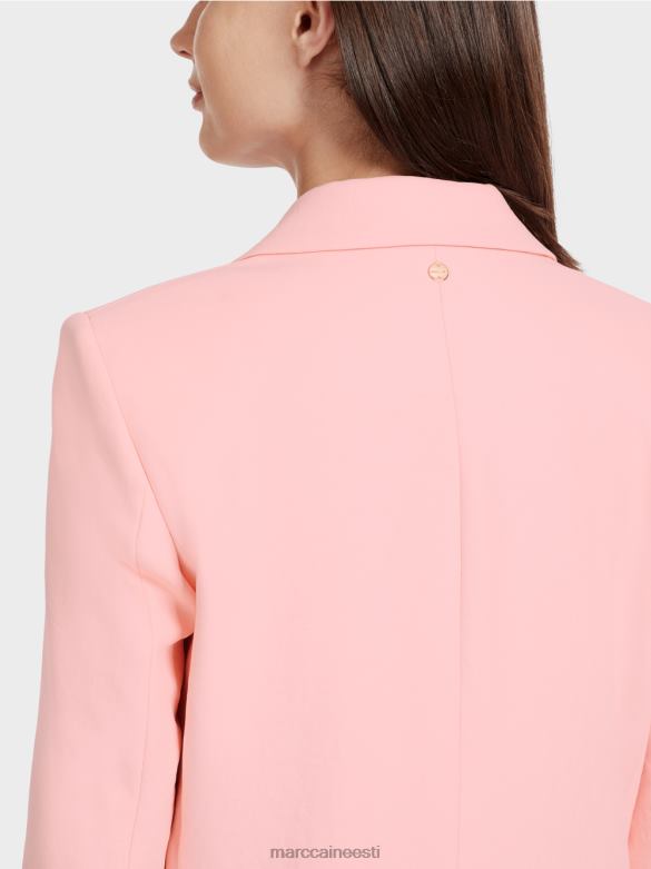 Marc Cain Riietus kortsus välimusega bleiser J8DT173 pehme puuderroosa