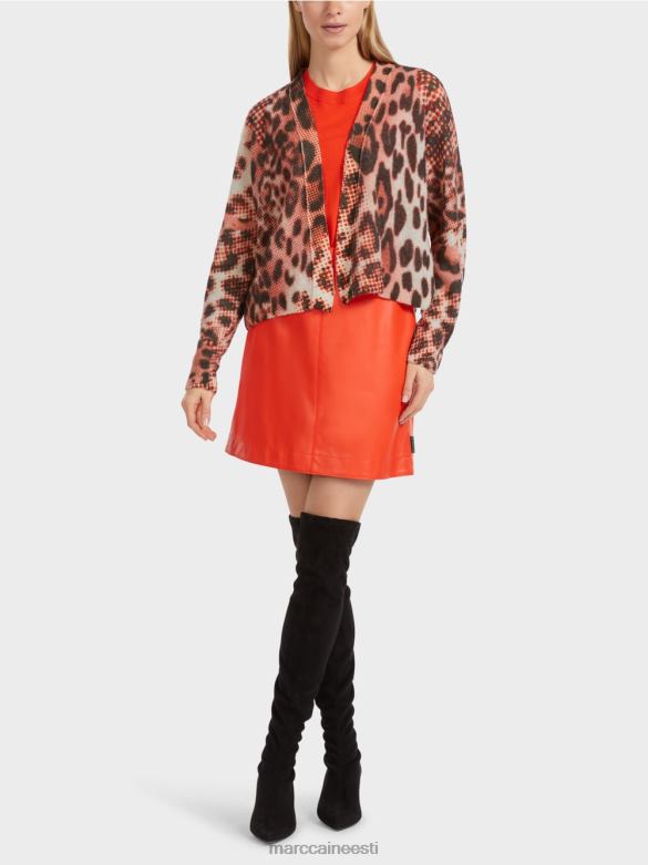 Marc Cain Riietus Saksamaal kootud kardigan J8DT311 campari