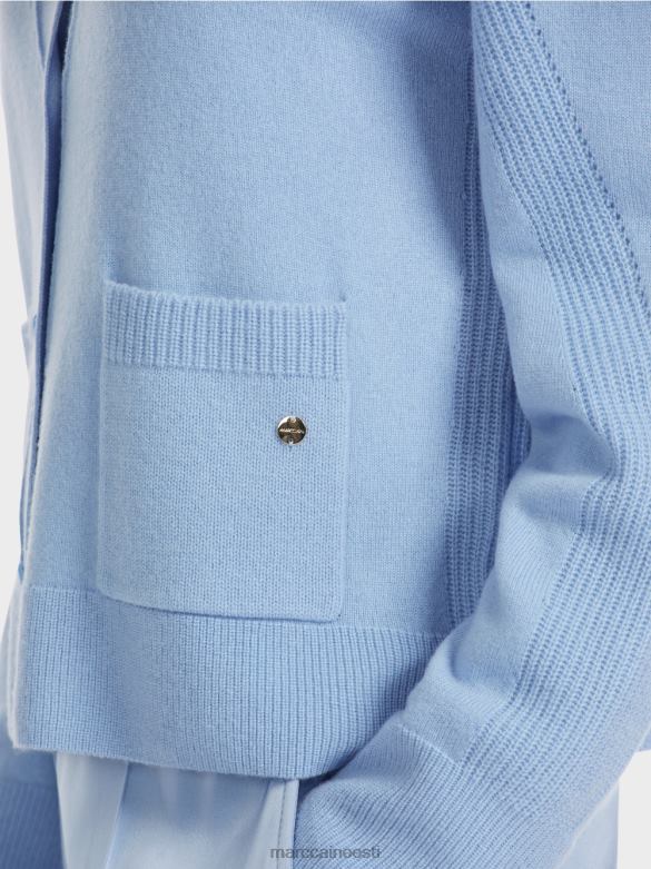 Marc Cain Riietus kampsun \"mõtle koos ümber\" J8DT320 tume suvetaevas