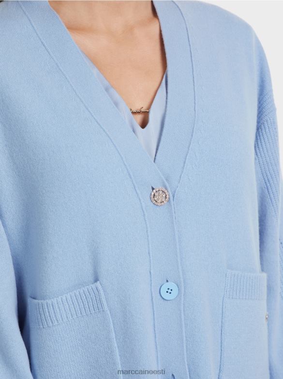 Marc Cain Riietus kampsun \"mõtle koos ümber\" J8DT320 tume suvetaevas