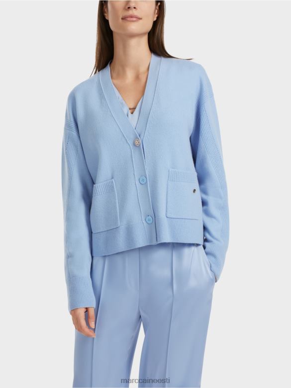 Marc Cain Riietus kampsun \"mõtle koos ümber\" J8DT320 tume suvetaevas