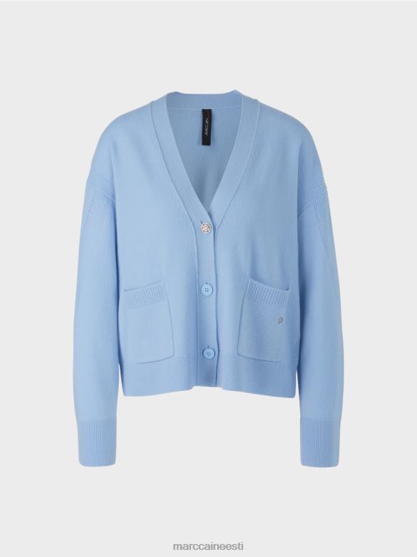 Marc Cain Riietus kampsun \"mõtle koos ümber\" J8DT320 tume suvetaevas