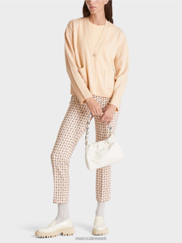 Marc Cain Riietus kampsun "mõtle koos ümber" J8DT321 tume kreem