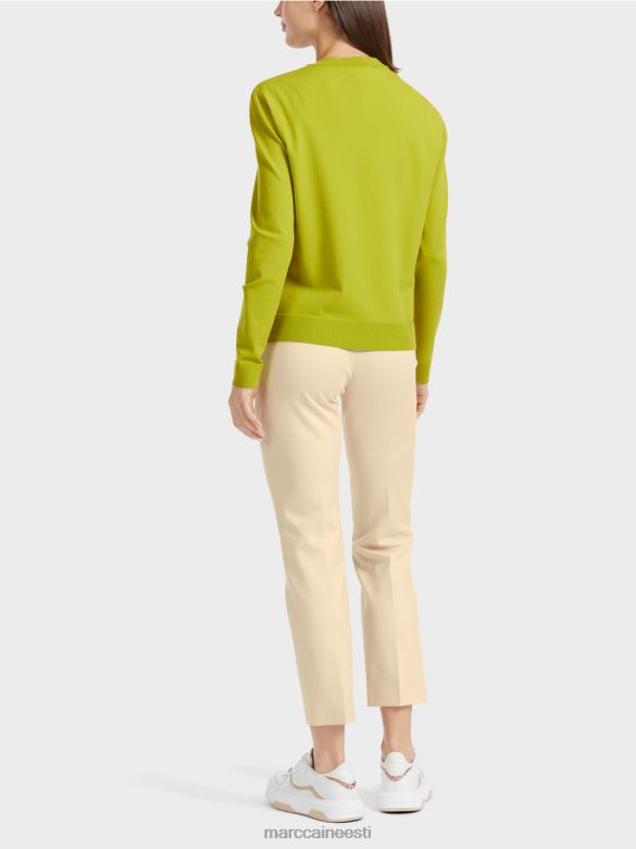 Marc Cain Riietus kampsun \"mõtle koos ümber\" J8DT351 särav oliivroheline