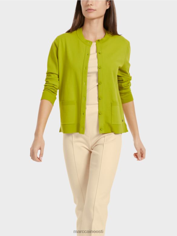 Marc Cain Riietus kampsun \"mõtle koos ümber\" J8DT351 särav oliivroheline