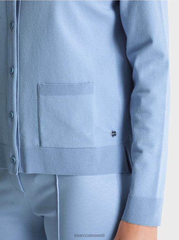 Marc Cain Riietus kampsun \"mõtle koos ümber\" J8DT352 tume suvetaevas