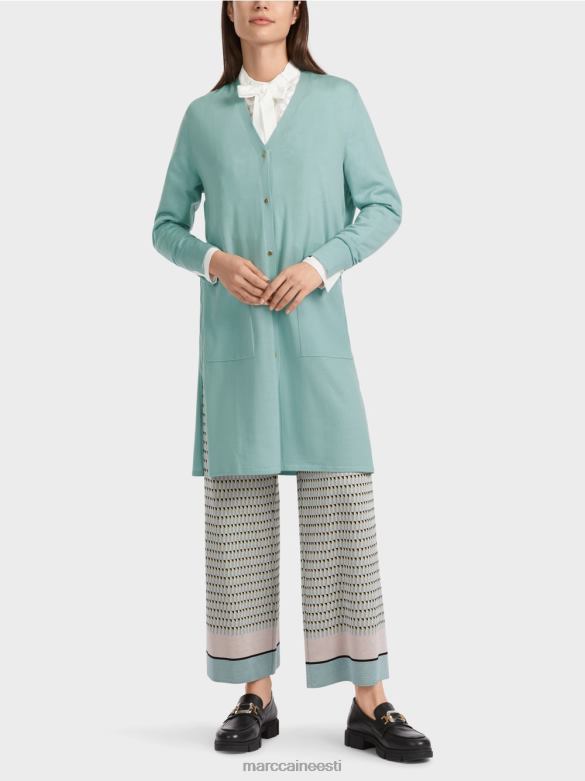 Marc Cain Riietus \"koos ümber mõtlema\" villane kardigan J8DT342 tume taevasinine