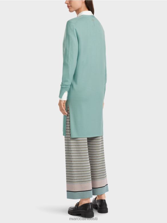 Marc Cain Riietus \"koos ümber mõtlema\" villane kardigan J8DT342 tume taevasinine