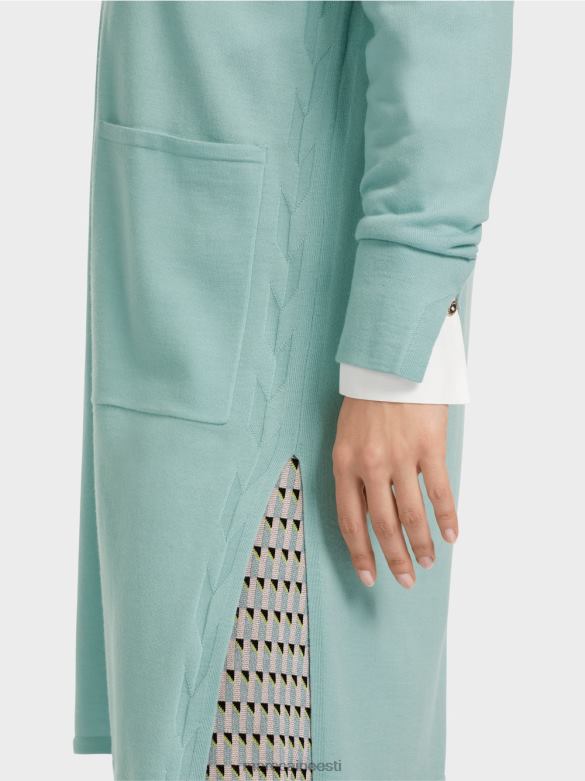 Marc Cain Riietus \"koos ümber mõtlema\" villane kardigan J8DT342 tume taevasinine