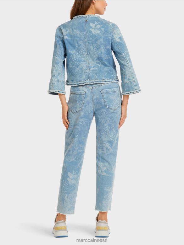 Marc Cain Riietus \"koos ümbermõtlema\" jope J8DT402 vintage sinine