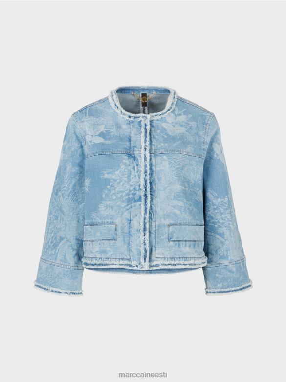 Marc Cain Riietus \"koos ümbermõtlema\" jope J8DT402 vintage sinine