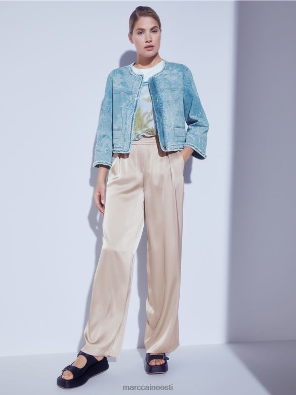 Marc Cain Riietus \"koos ümbermõtlema\" jope J8DT402 vintage sinine