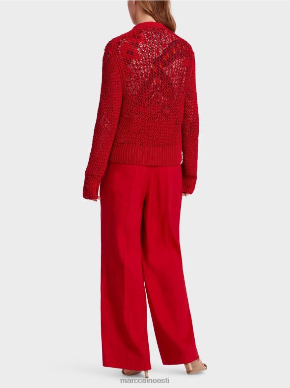 Marc Cain Riietus \"koos uuesti mõtlema\" kardigan J8DT359 sügav punane