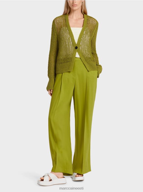 Marc Cain Riietus \"koos uuesti mõtlema\" kardigan J8DT378 sügav oliiviroheline