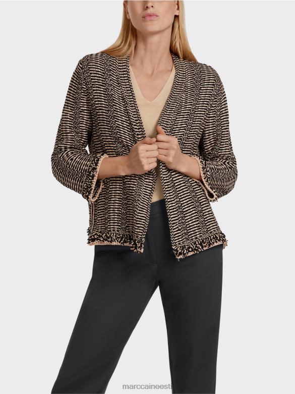 Marc Cain Riietus \"koos uuesti mõtlema\" kardigan J8DT380 sügav liiv