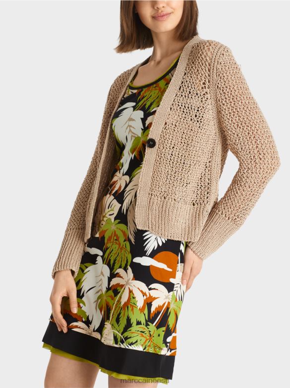 Marc Cain Riietus \"koos uuesti mõtlema\" kardigan J8DT384 sügav liiv