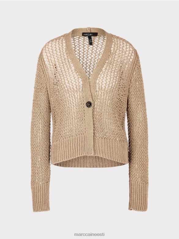 Marc Cain Riietus \"koos uuesti mõtlema\" kardigan J8DT384 sügav liiv