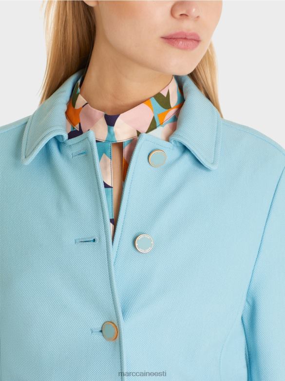 Marc Cain Riietus lühike teksastiilis jope J8DT443 atmosfääri sinine