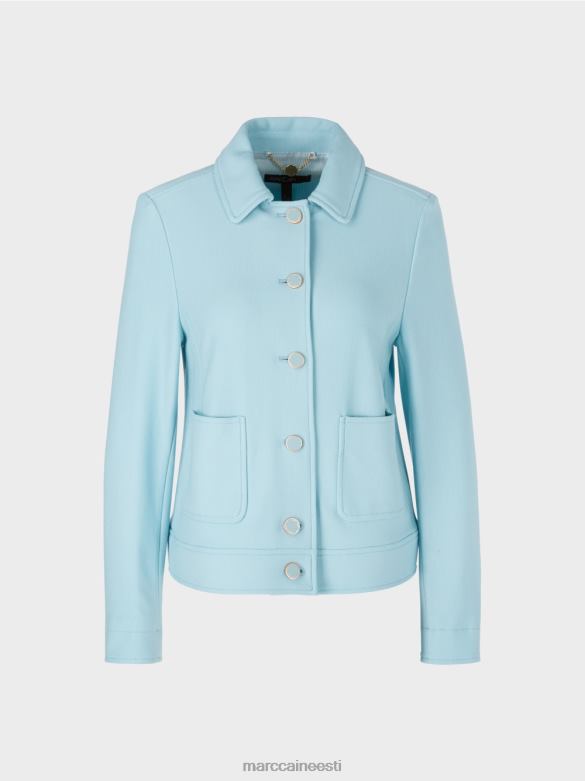 Marc Cain Riietus lühike teksastiilis jope J8DT443 atmosfääri sinine