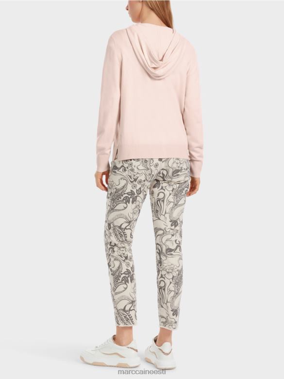 Marc Cain Riietus mõtle koos uuesti läbi\" peenelt kootud kardigan J8DT307 mandliõis