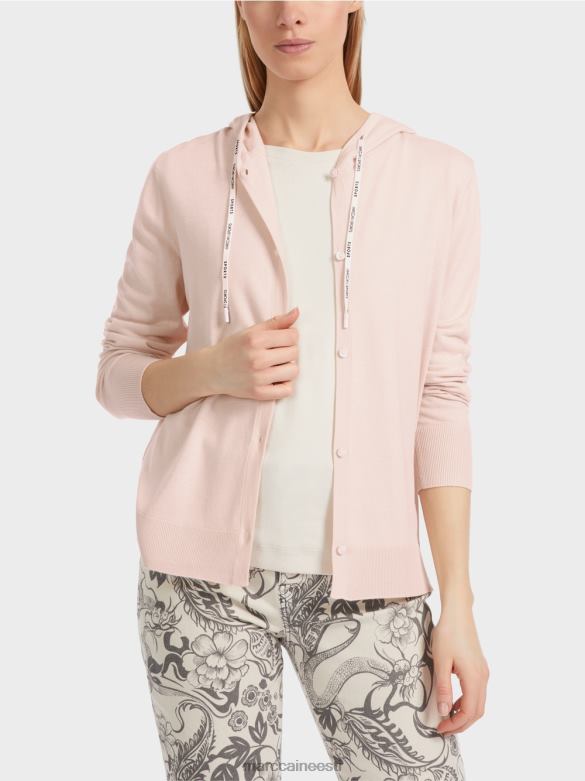 Marc Cain Riietus mõtle koos uuesti läbi\" peenelt kootud kardigan J8DT307 mandliõis