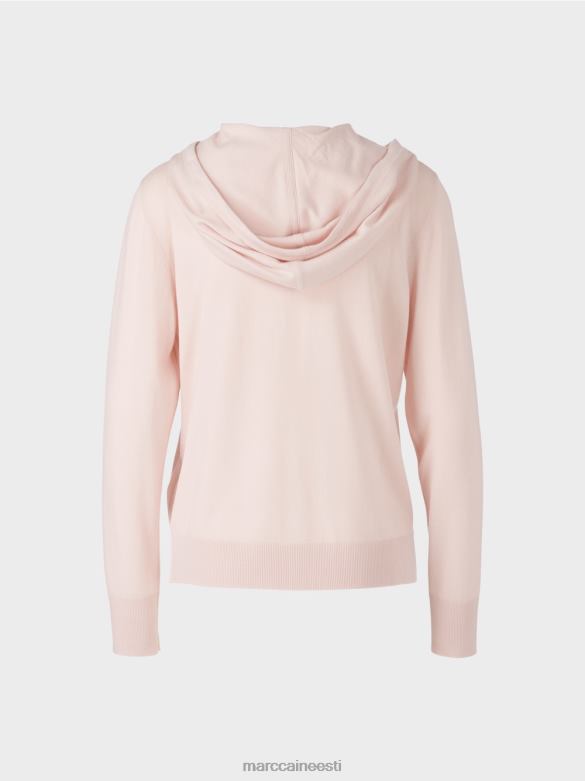 Marc Cain Riietus mõtle koos uuesti läbi\" peenelt kootud kardigan J8DT307 mandliõis