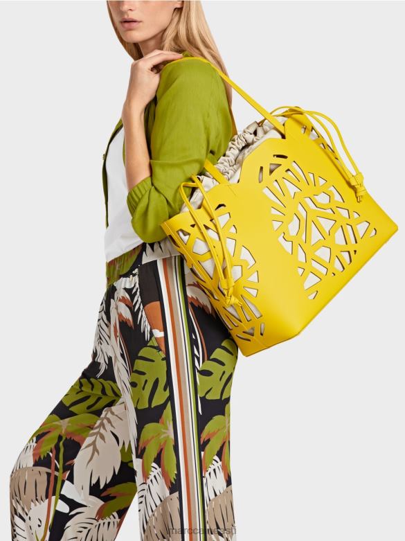 Marc Cain Riietus püstkraega linane jope J8DT383 sügav oliiviroheline