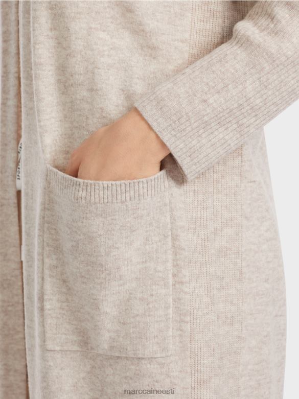 Marc Cain Riietus pikk kootud \"rethink together\" mantel J8DT337 hele kivi