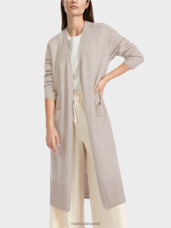 Marc Cain Riietus pikk kootud \"rethink together\" mantel J8DT337 hele kivi