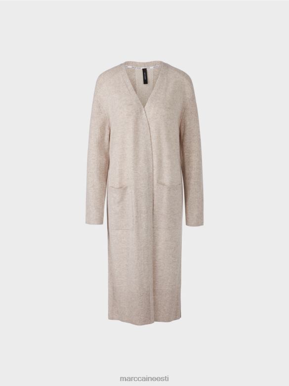 Marc Cain Riietus pikk kootud \"rethink together\" mantel J8DT337 hele kivi