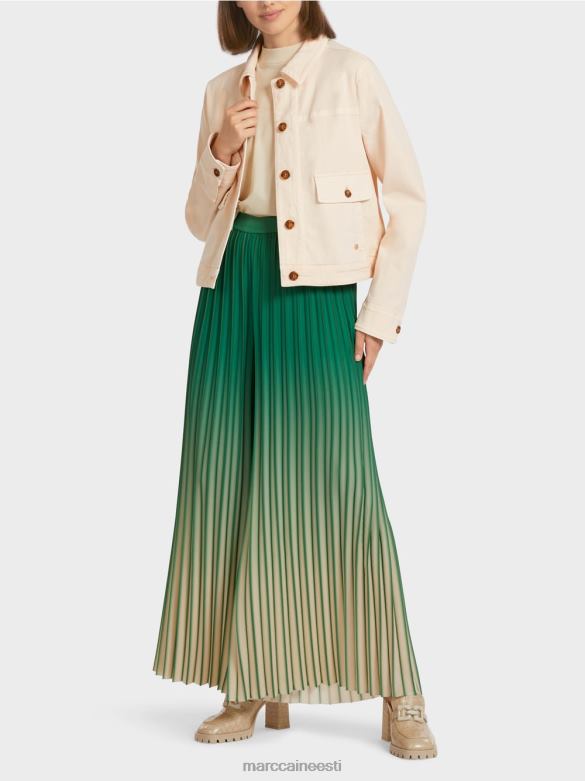 Marc Cain Riietus "rethink together" teksajakk J8DT432 kreem