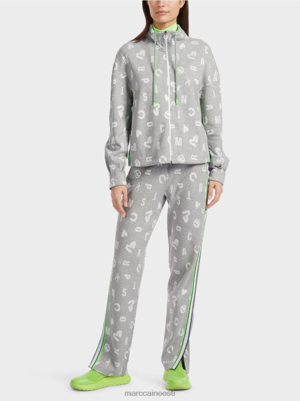 Marc Cain Riietus sörkjooksu stiilis jakk J8DT331 hõbehall