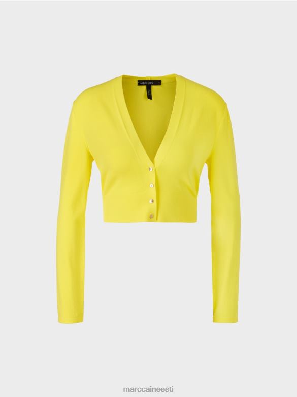 Marc Cain Riietus v-kaelusega \"rethink together\" kardigan J8DT349 pehme sidrun