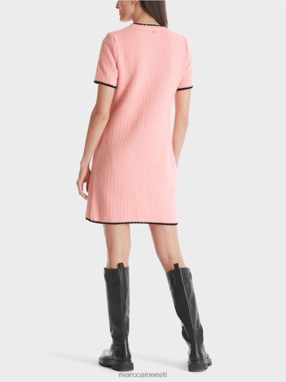 Marc Cain Riietus Saksamaal kootud sportlik kleit J8DT36 pehme puuderroosa
